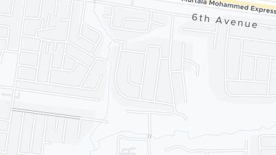 Hotel location map