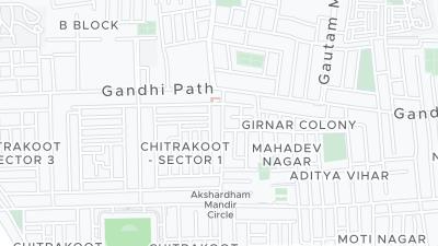 Hotel location map