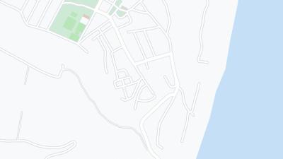 Kaart met de situering van het hotel