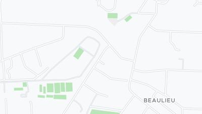 Kaart met de situering van het hotel