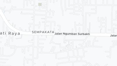 Hotel location map