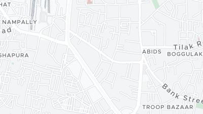 Hotel location map
