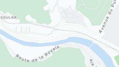 خريطة موقع الفندق