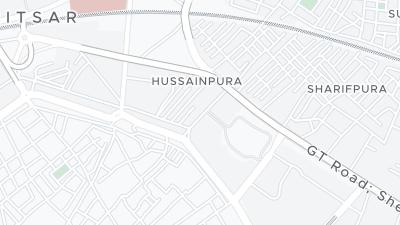 Hotel location map
