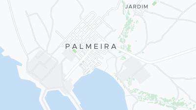 Kaart met de situering van het hotel