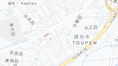 Hotel location map