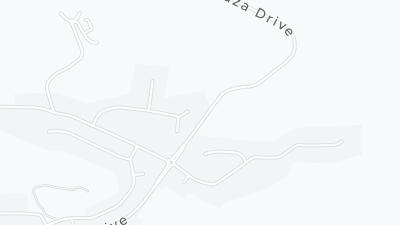 Kaart met de situering van het hotel