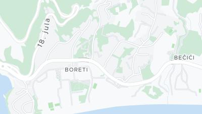 Hotel location map