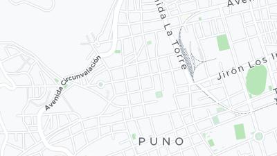 Hotel location map