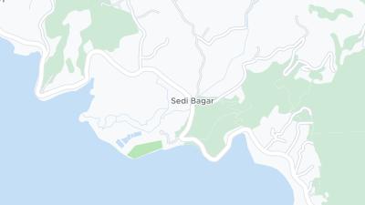 Mapa de localização do hotel