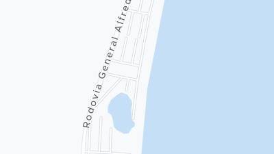 Kaart met de situering van het hotel