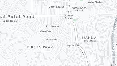 Mapa de localização do hotel