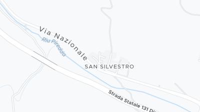 Hotel location map