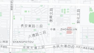 Hotel location map