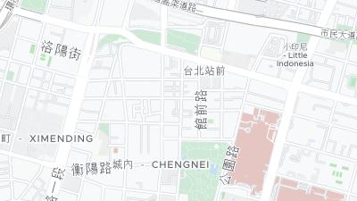 Hotel location map