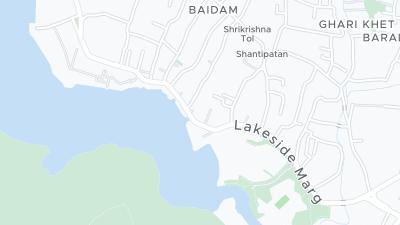 Hotel location map