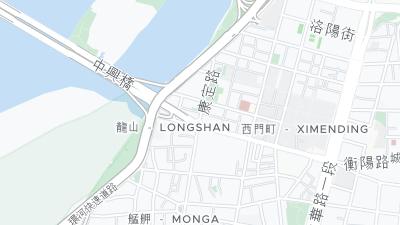 Hotel location map