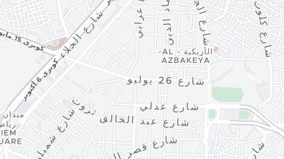 Hotel location map