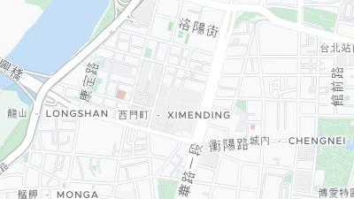 Hotel location map