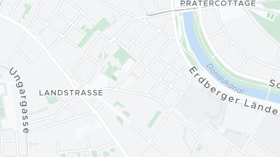 Hotel location map