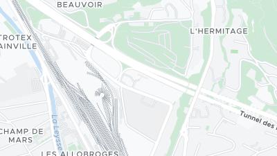 호텔 위치 지도