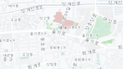 Hotel location map