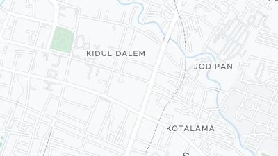 Kort over hotellets beliggenhed