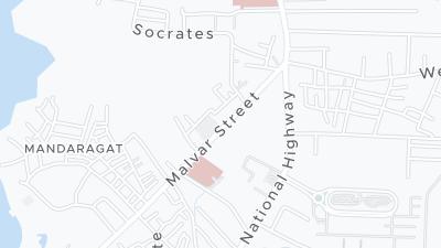 Mapa de localització de l'hotel