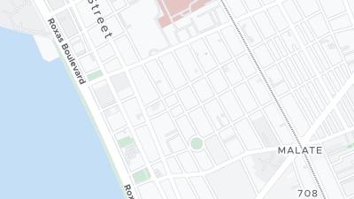 Mapa de localização do hotel