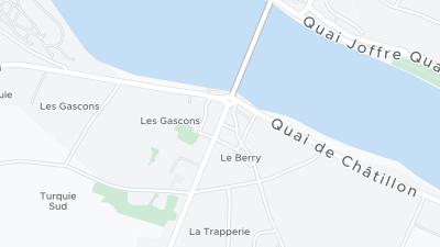 خريطة موقع الفندق