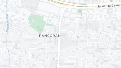 Mapa de localização do hotel