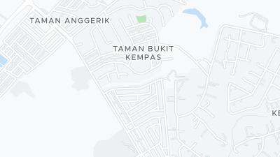 Mapa de localização do hotel