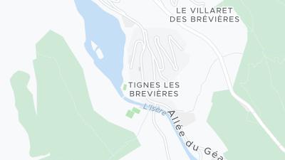 Hotel location map