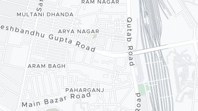 Hotel location map