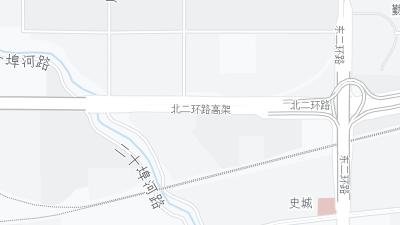Hotel location map