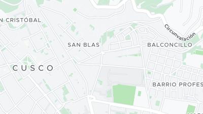 Mapa de localização do hotel