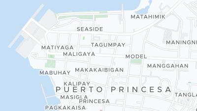 Mapa de localização do hotel