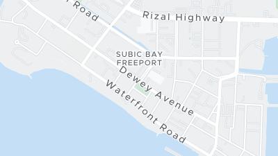 Mapa de localização do hotel