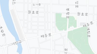 Mapa de localização do hotel