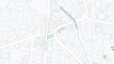 Mapa de localização do hotel