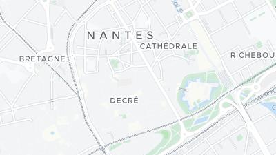 Plan de localisation de l'hôtel