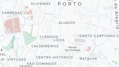 Kort over hotellets beliggenhed