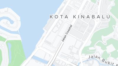 Mapa de localização do hotel