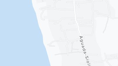 Mapa de localização do hotel