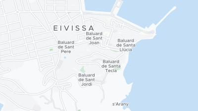 Mapa de localización del hotel