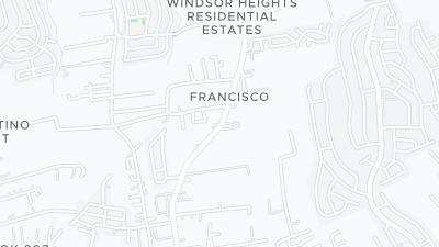 Plan de localisation de l'hôtel