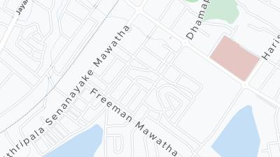 Plan de localisation de l'hôtel