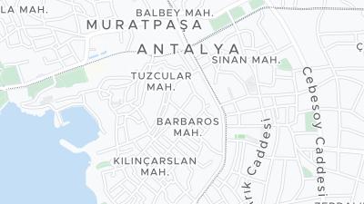 Mapa de localização do hotel