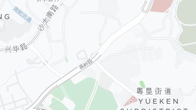 Hotel location map