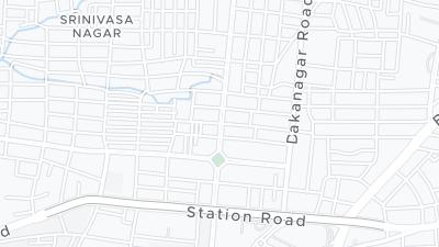 Hotel location map